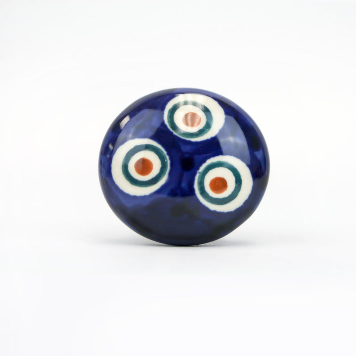 DRAWER PULL PEACOCK EYE