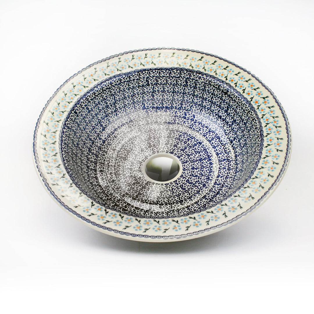 SINK BOWL UNIT HEAVENLY BLUE