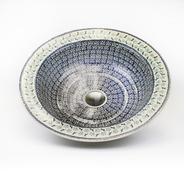 SINK BOWL UNIT HEAVENLY BLUE