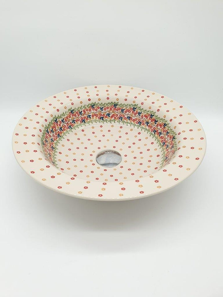 SINK BOWL UNIT WILD FLOWERS