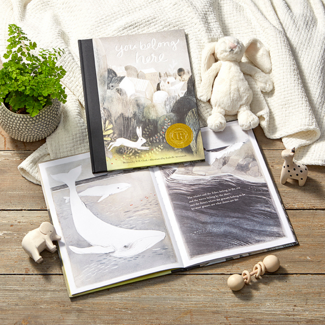 You Belong Here Bunny Encouragement Gift Set