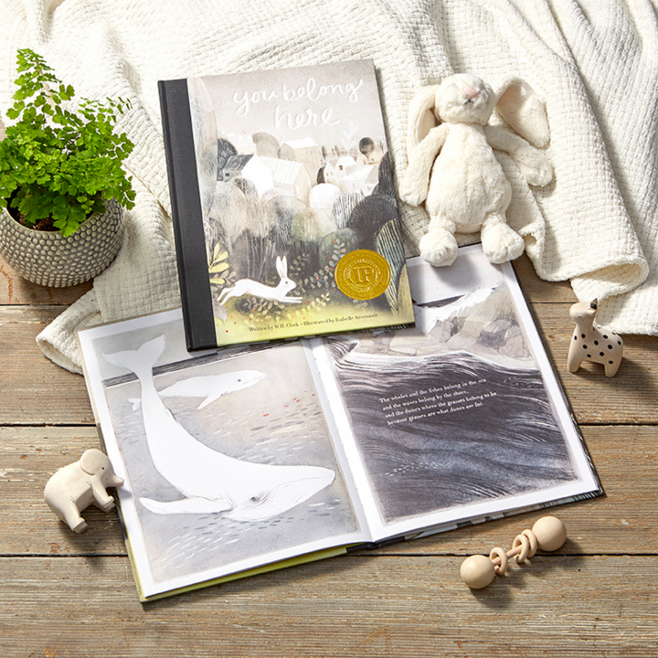 You Belong Here Bunny Encouragement Gift Set