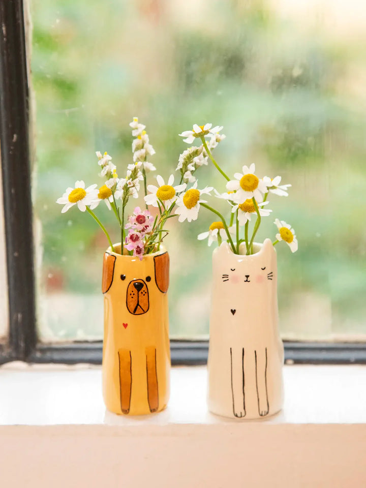 Cutest Little Bud Vase Dog