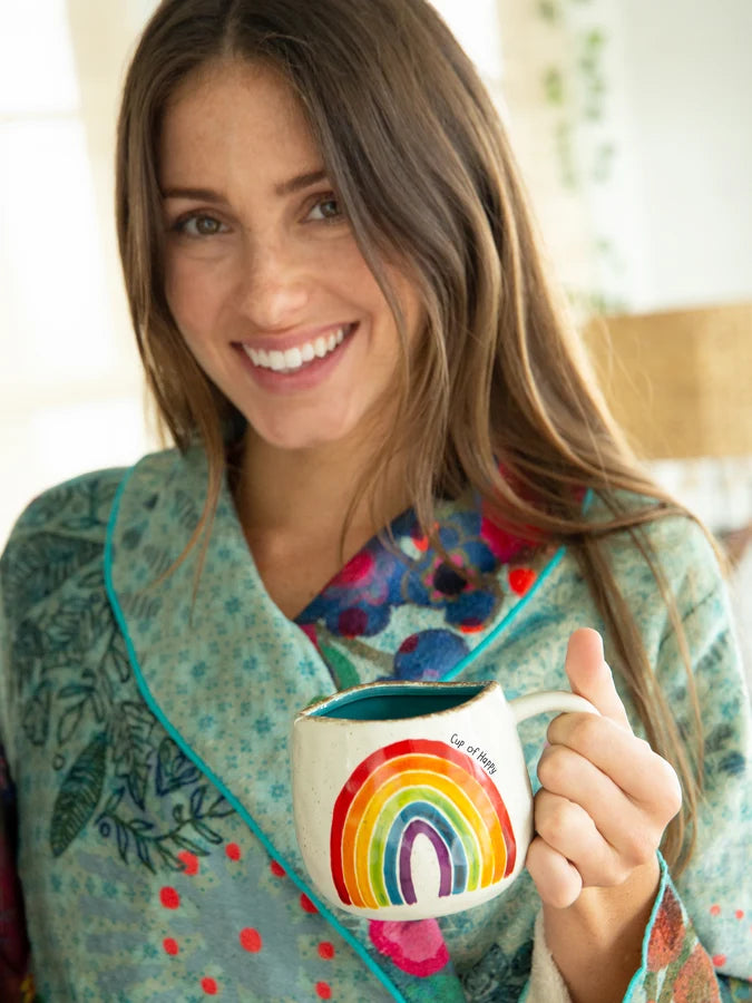 Artisan Coffee Mug - Rainbow