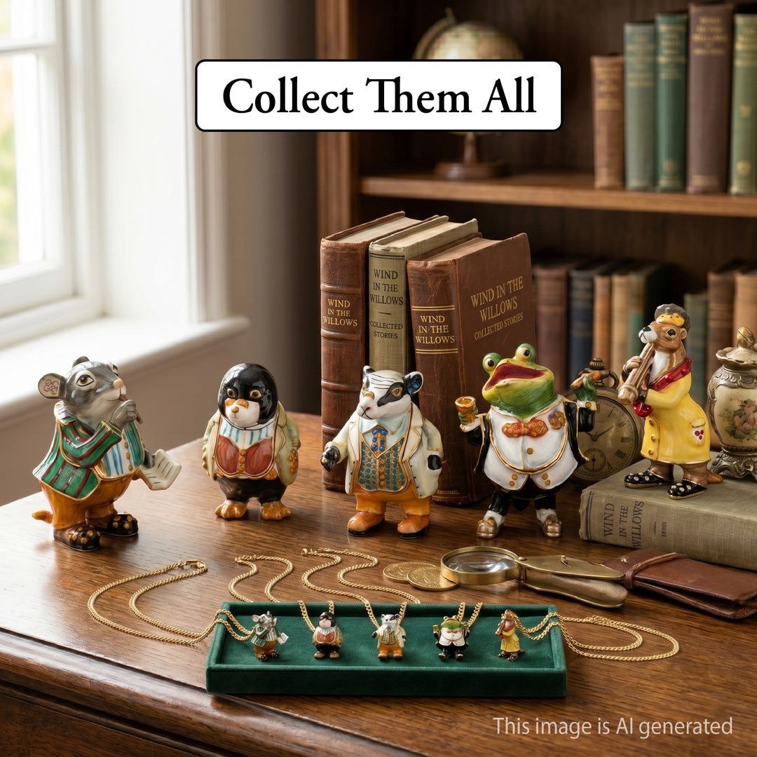 Cloisonné Collectible Wind In The Willows Mole