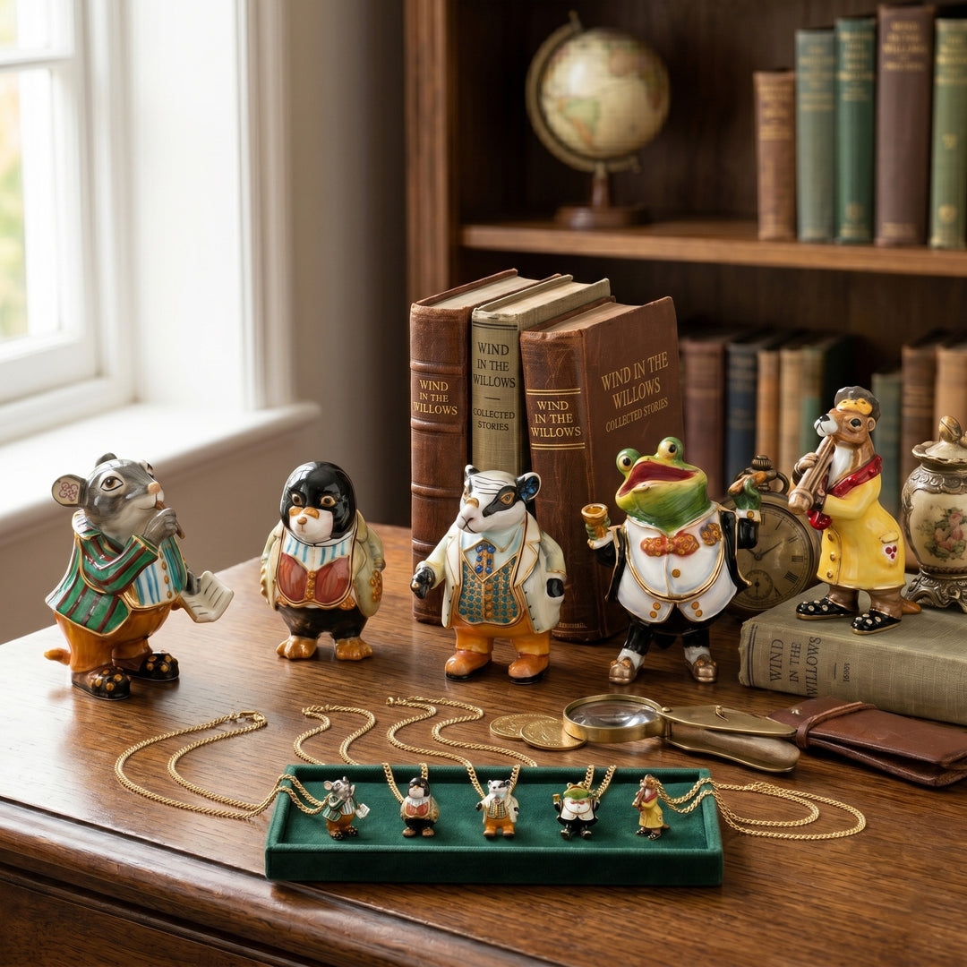 Cloisonné Collectible Wind In The Willows Weasel