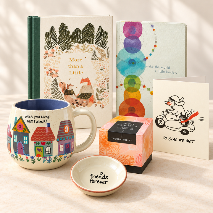 Forever Friends Celebration Gift Set — all six included products arranged together