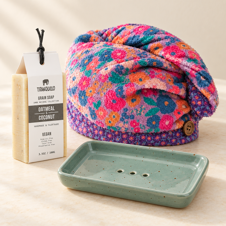 Fresh Start Bathroom Ritual Gift Set — combined product photograph