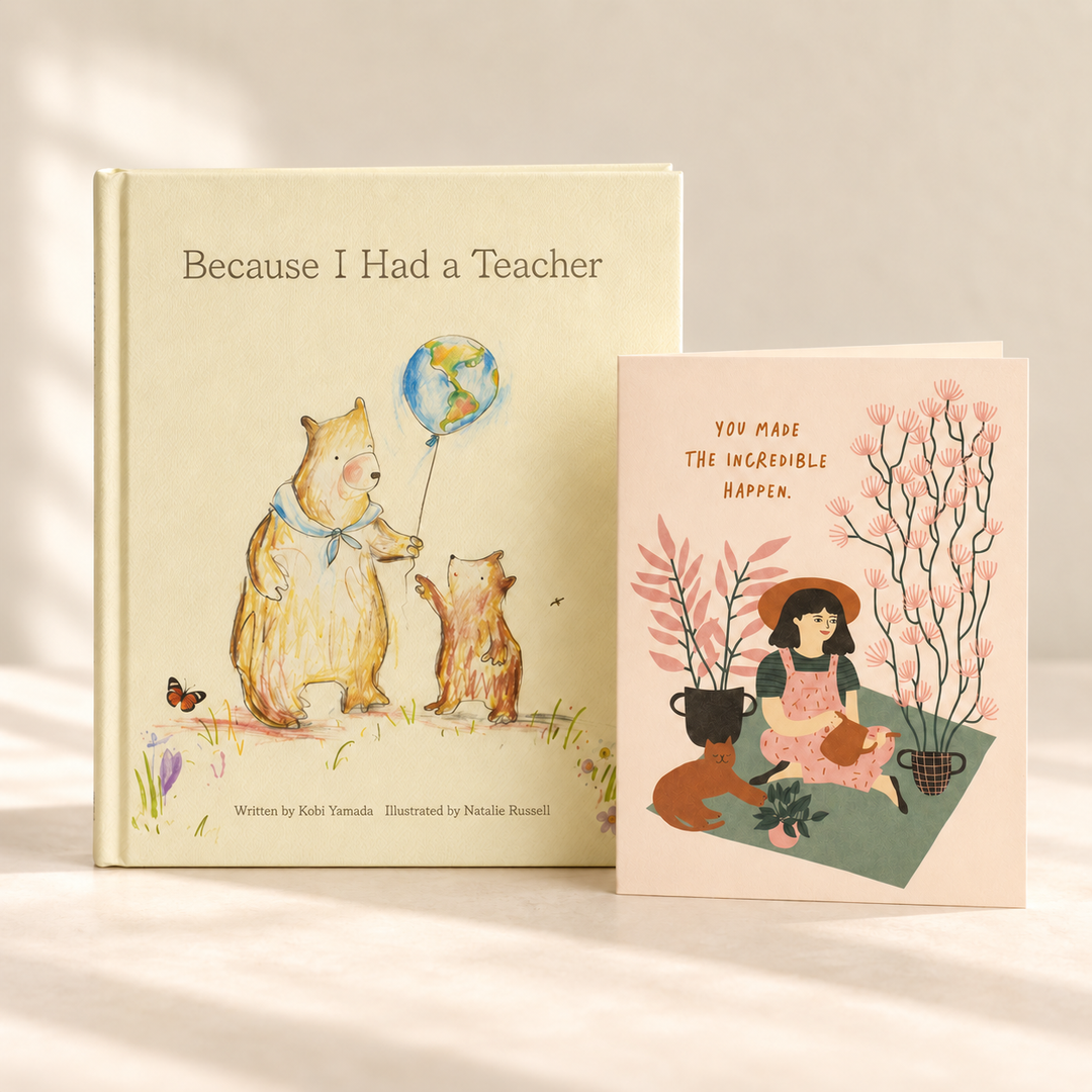 Thank You, Teacher Keepsake Gift Set — combined product photograph