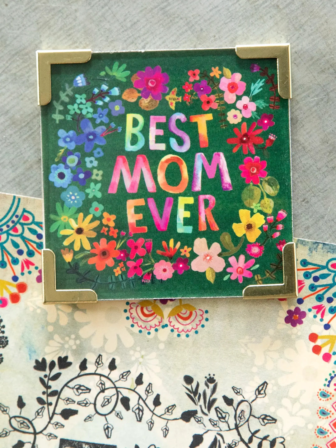 Corner Magnet - Best Mum Ever