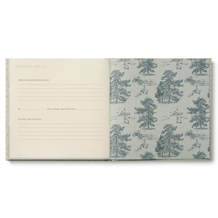 Expecting You: A Keepsake Pregnancy Journal by Compendium – product detail