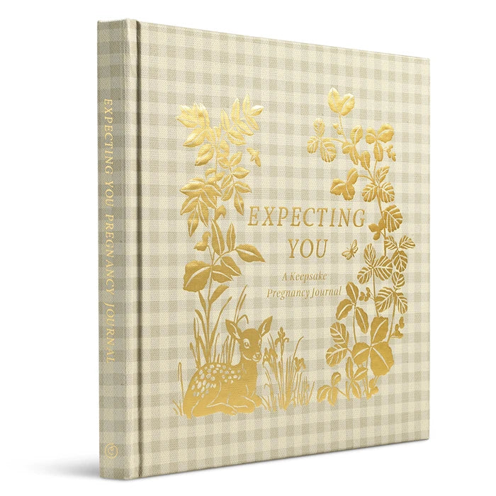 Expecting You: A Keepsake Pregnancy Journal by Compendium – book cover