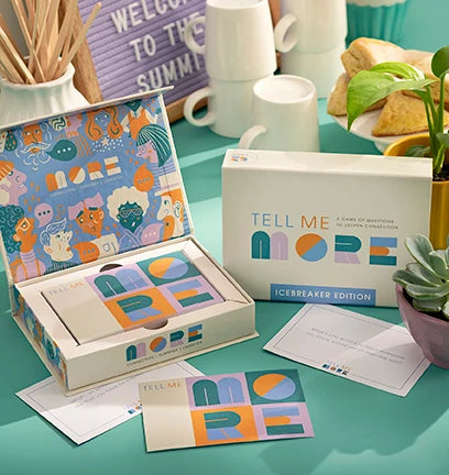 Tell Me More - Icebreaker Edition by Compendium – lifestyle setting