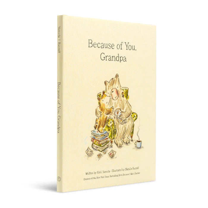 Because of You - Grandpa by Compendium – book cover