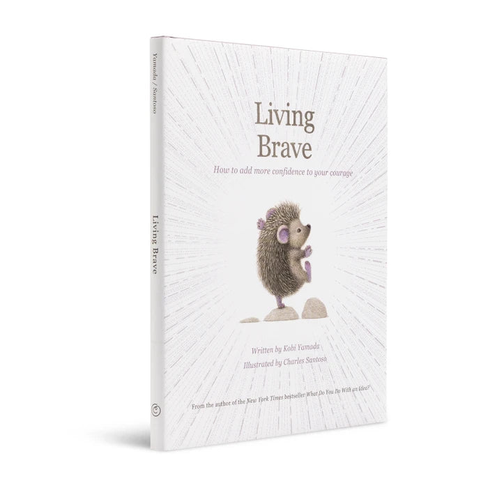 Gift Book - Living Brave by Compendium – book cover