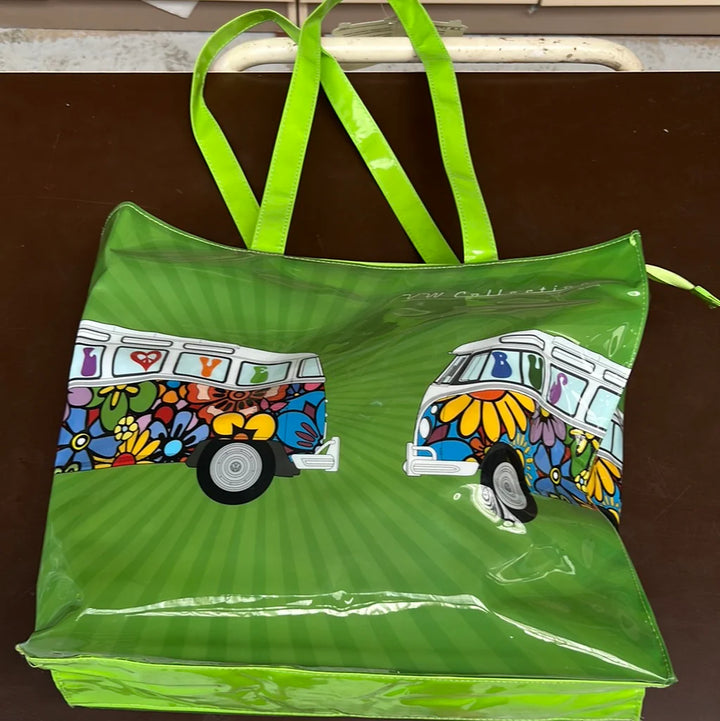 VW T1 BUS PVC SHOPPER BAG - LOVE BUS