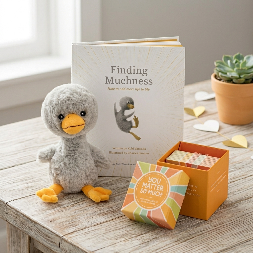 Finding Muchness Duckling Gift Set