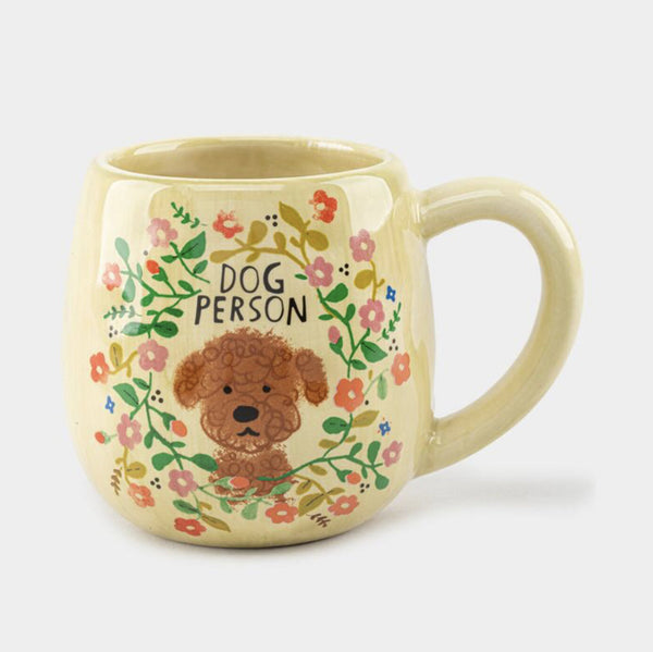 HAPPY MUG DOG PERSON