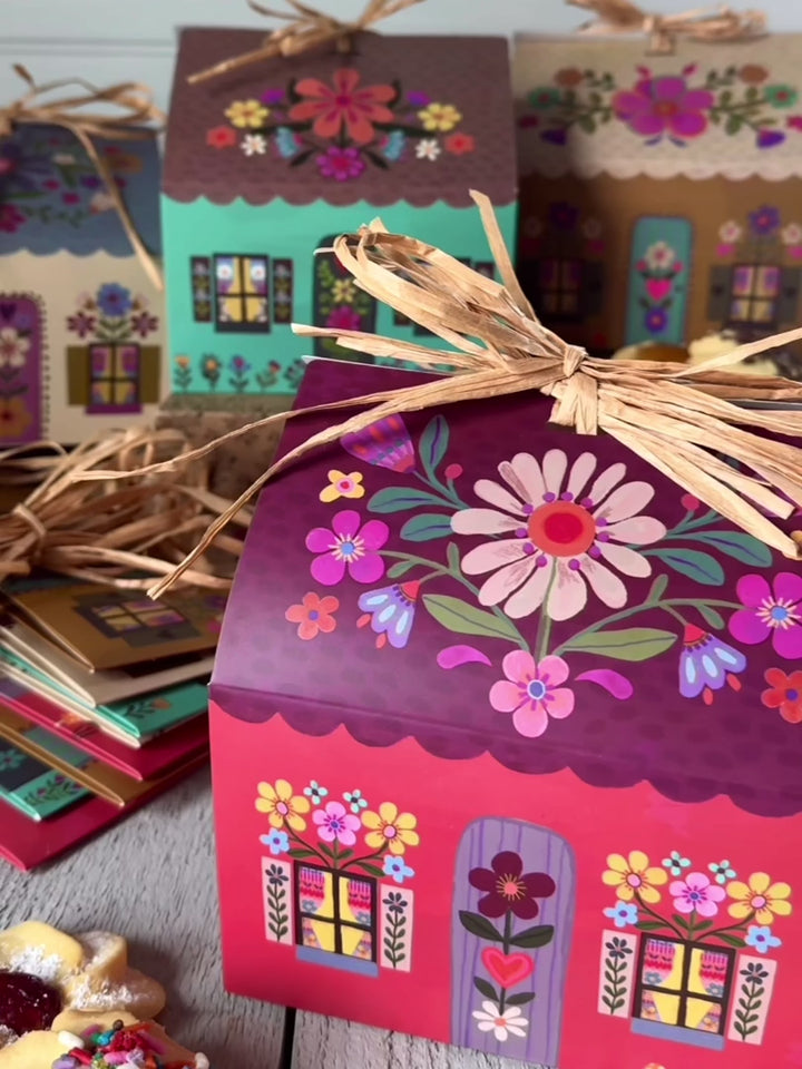 Little Cottage Boxes  - Set /20 Cottages